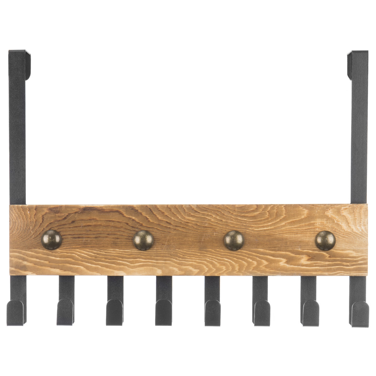Monell Iron Over-the-Door 8 - Hook Coat Rack